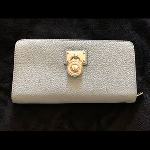 Michael Kors Pale Blue Wallet